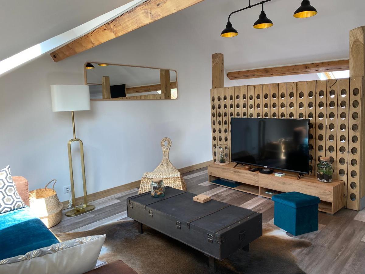 A La Tete De Cheval Appartement Épernay Buitenkant foto