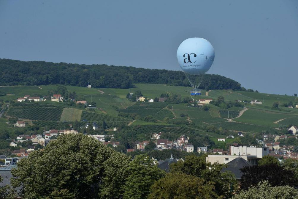 A La Tete De Cheval Appartement Épernay Buitenkant foto